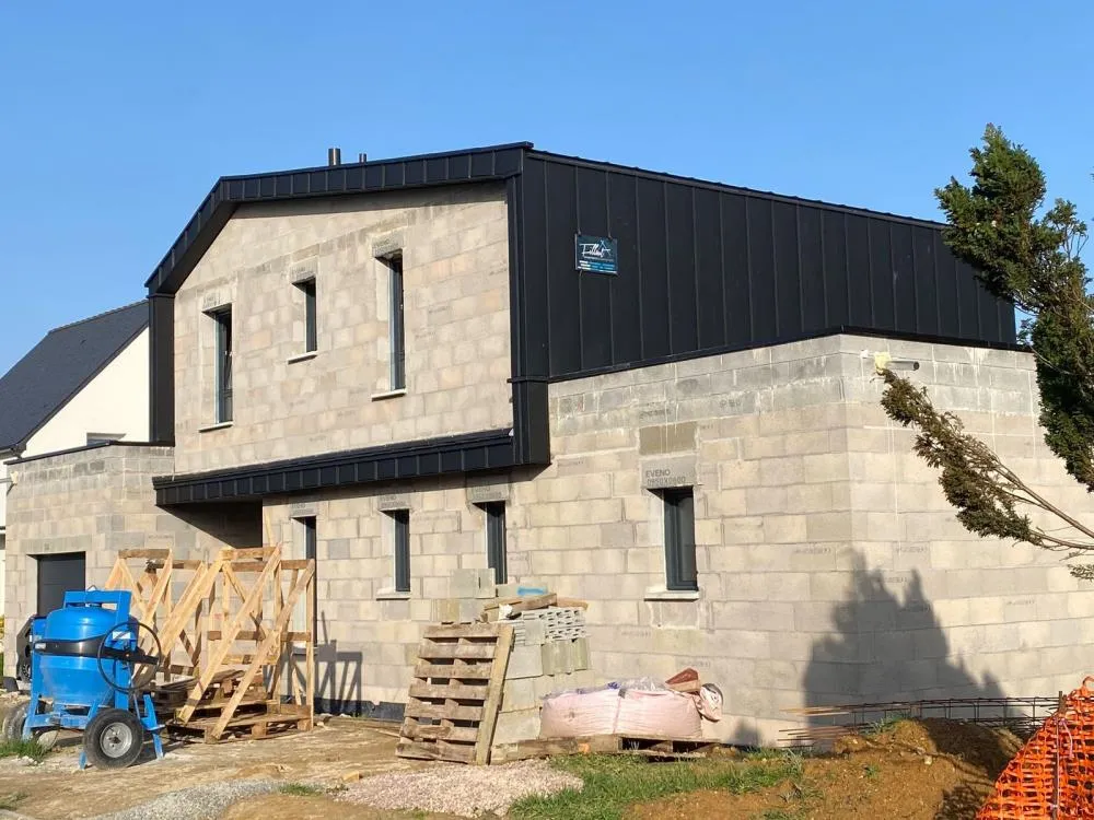 Photo de réalisation de chantier en Ille et Vilaine effectué par l'entreprise Fillaut
