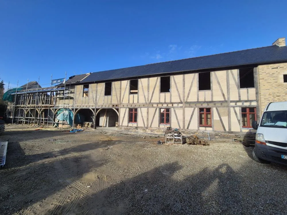 Photo de réalisation de chantier en Ille et Vilaine effectué par l'entreprise Fillaut