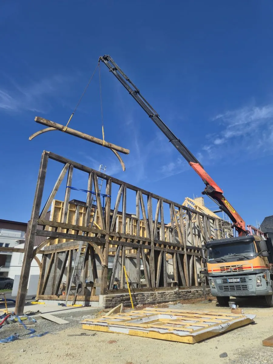 Photo de réalisation de chantier en Ille et Vilaine effectué par l'entreprise Fillaut