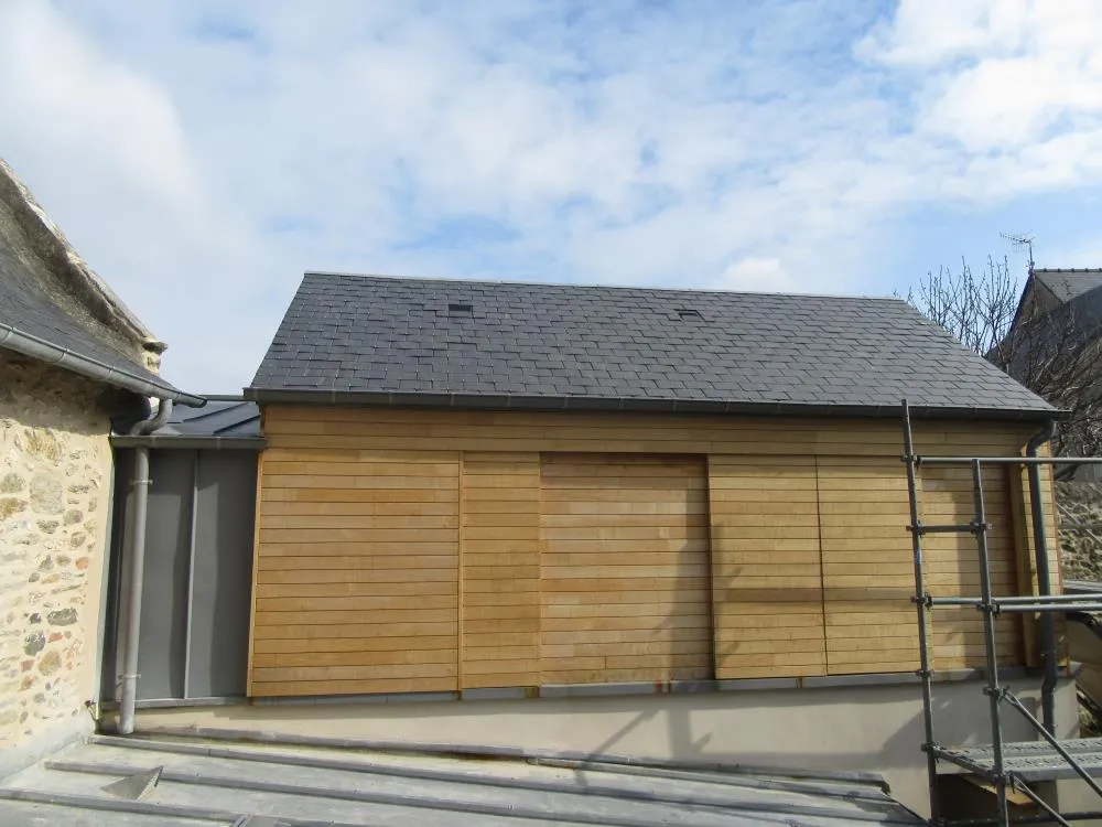 Photo de réalisation de chantier en Ille et Vilaine effectué par l'entreprise Fillaut